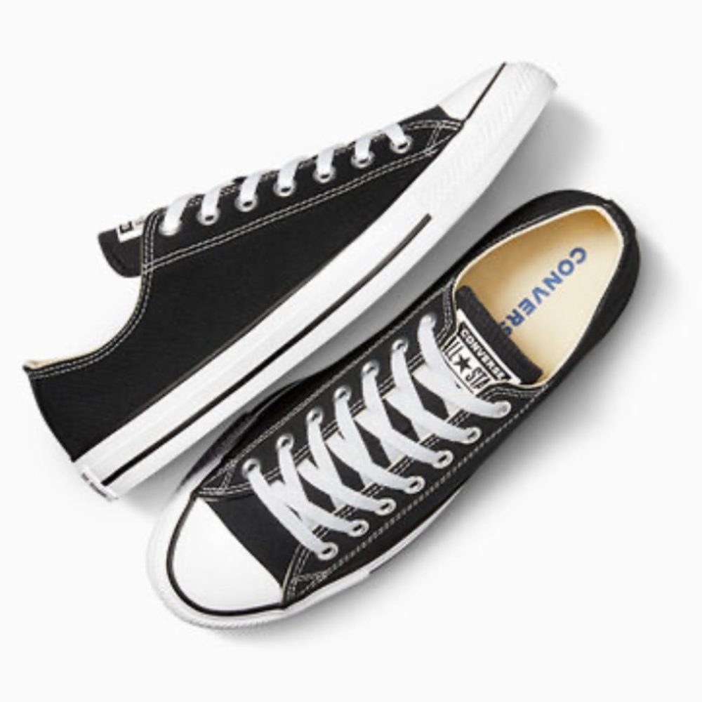 NEW IN BOX Black Chuck Taylor All Star Unisex Low Top - Men's 10, Women's 12